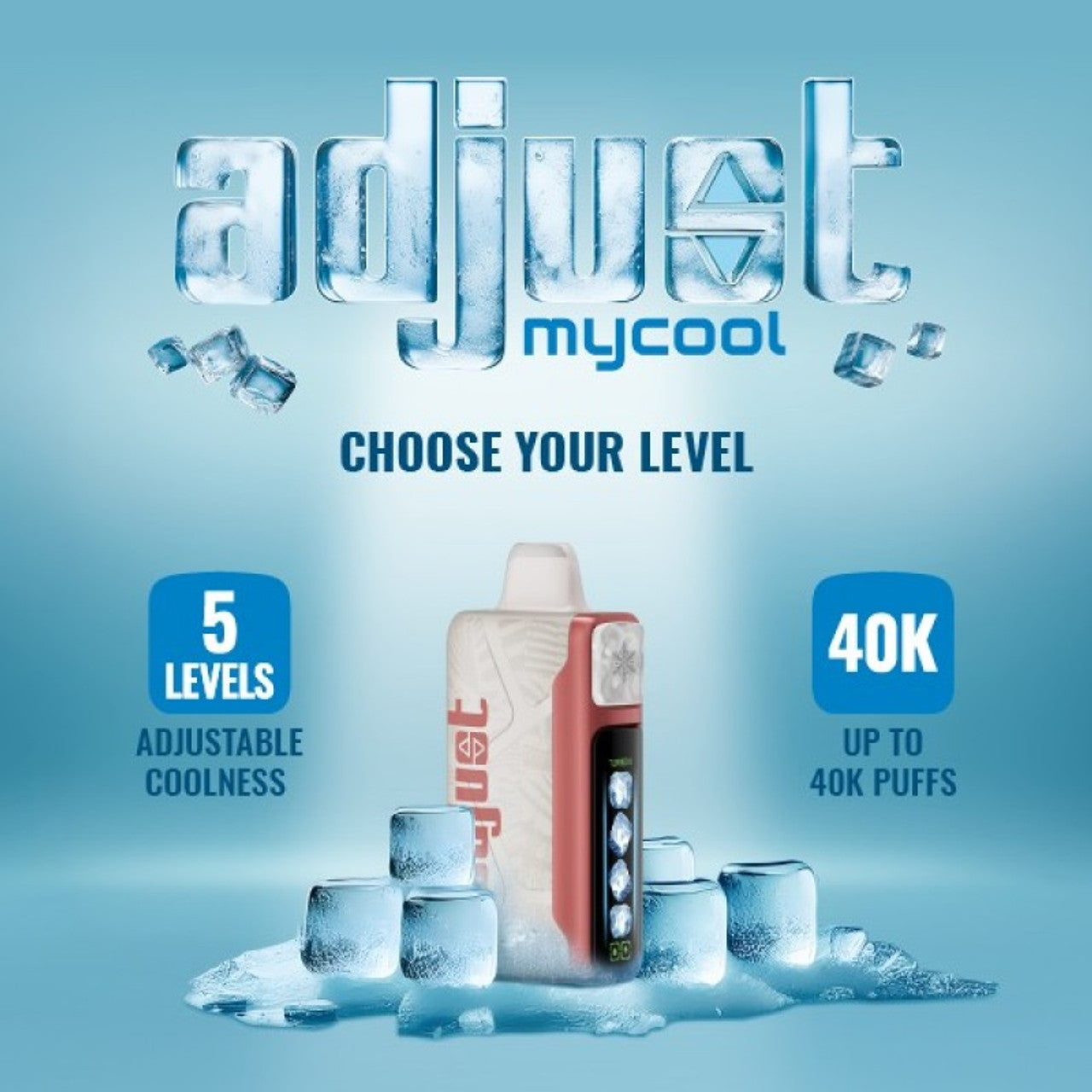 ADJUST MyCool Rechargeable Disposable [40,000]