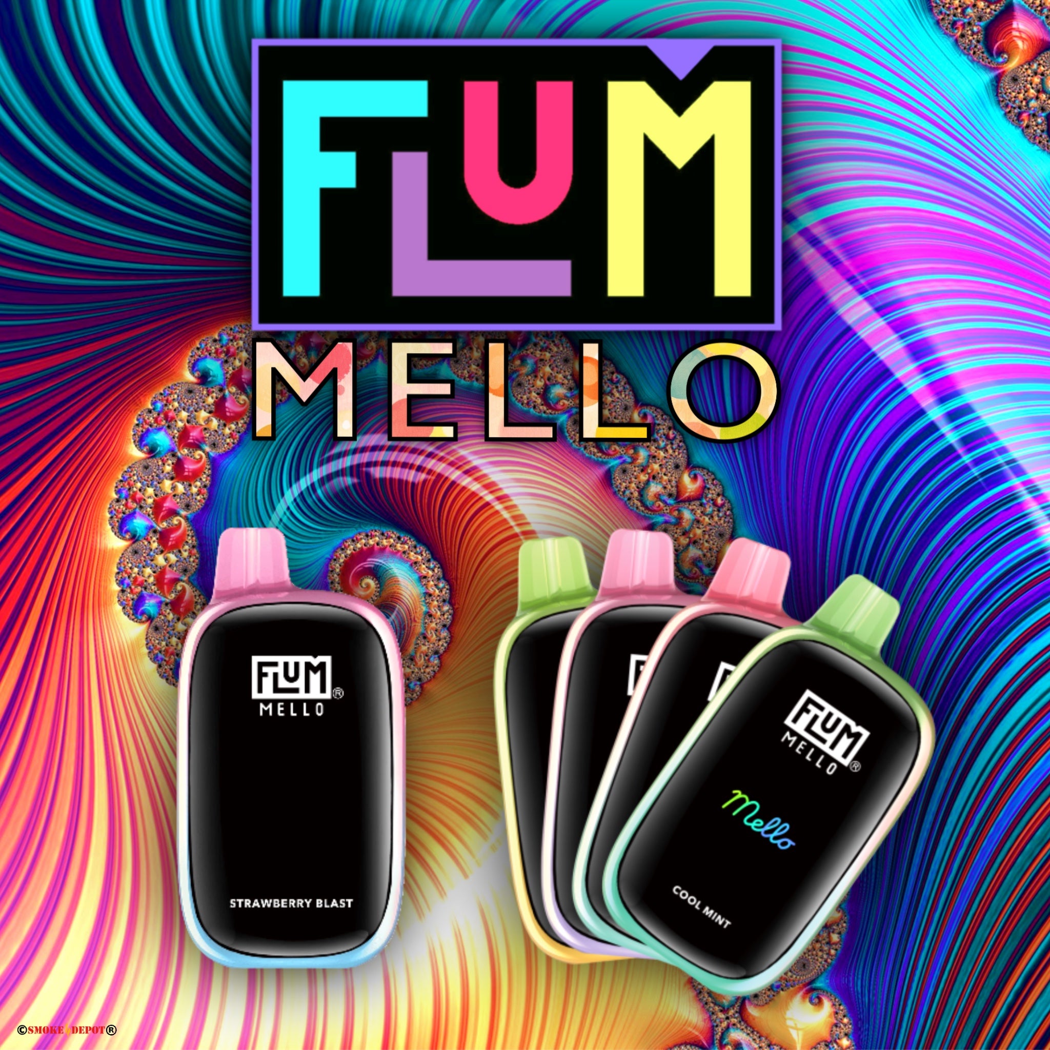 FLUM MELLO Rechargeable Disposable [20,000]