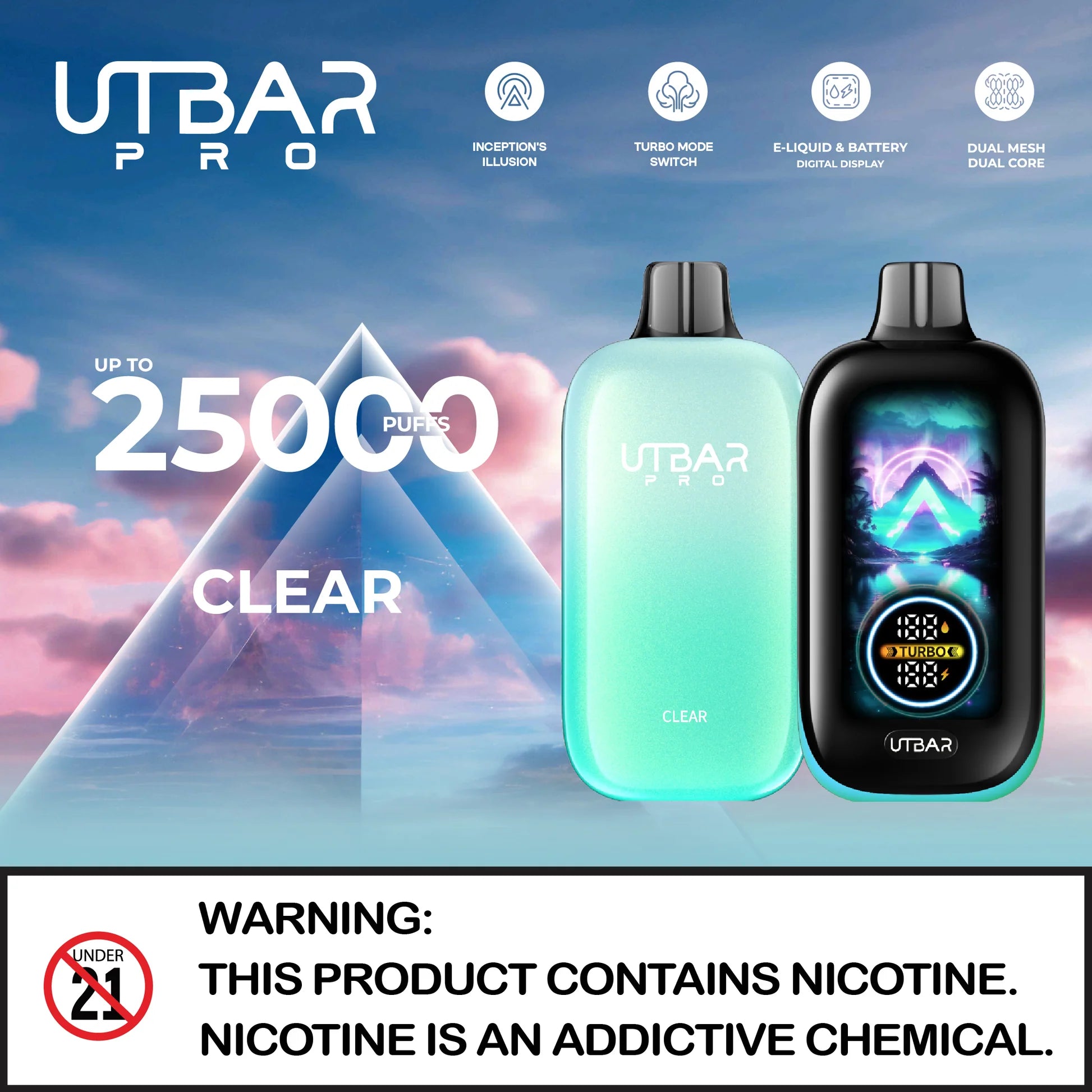 VAPE DISPOSABLES Unflavored & Tobacco